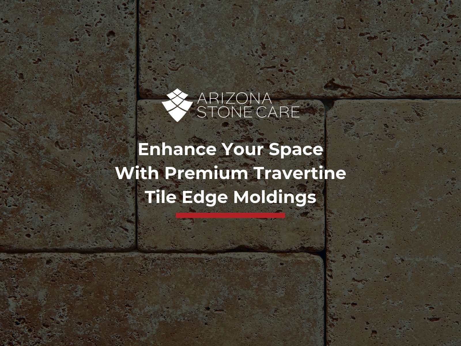 Enhance Your Space With Premium Travertine Tile Edge Moldings