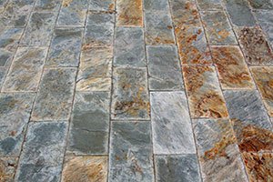 Outdoor Polishing Services For Natural Slate Tiles