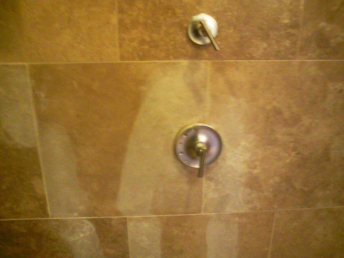 Unsealed Shower Tile