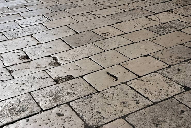Flagstone texture floor