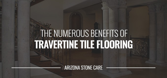 The numerous benefits of travertine tile flooring
