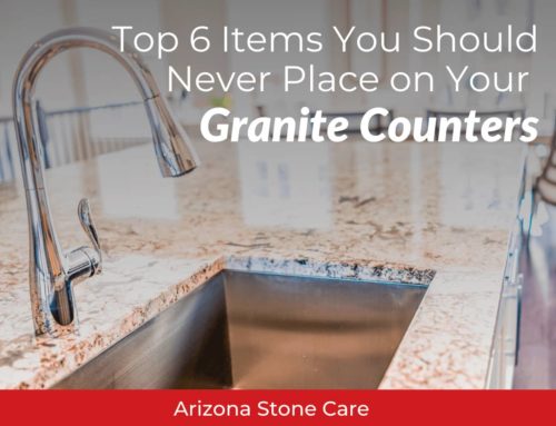 Top 6 Items You Should Never Place on Your Granite Counters