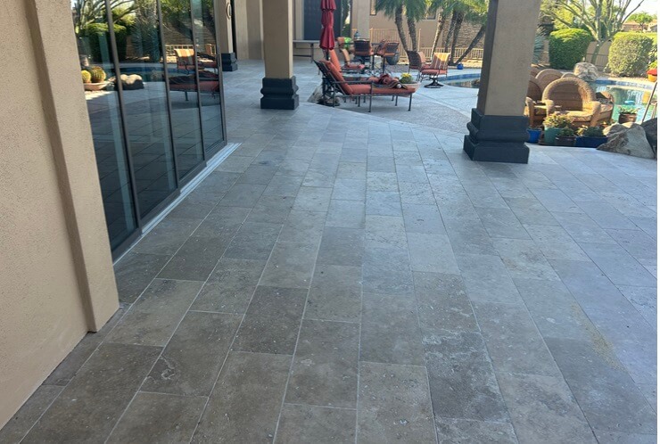 Affordable Travertine Tile Honing Services In Mesa, AZ